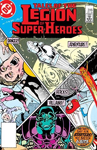 Tales of the Legion of Super-Heroes (1984-1989) #316 (Legion of Super-Heroes book cover
