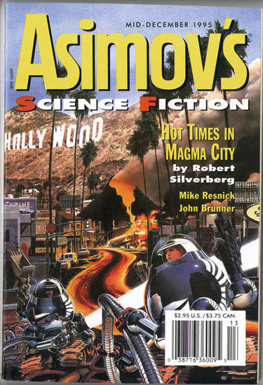 Asimov's Science Fiction, Mid-December 1995 book cover