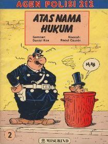 L'Agent 212 book cover 1