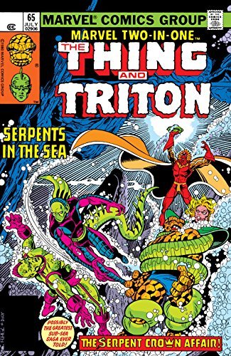 Marvel Two-In-One #65 book cover