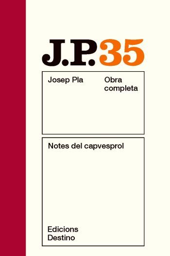 Notes del capvesprol book cover