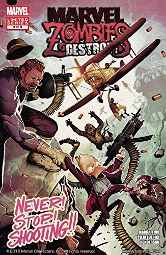 Marvel Zombies Destroy! book cover 3