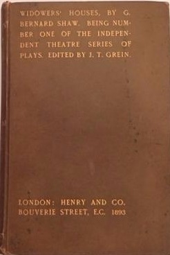 Widowers' Houses book cover