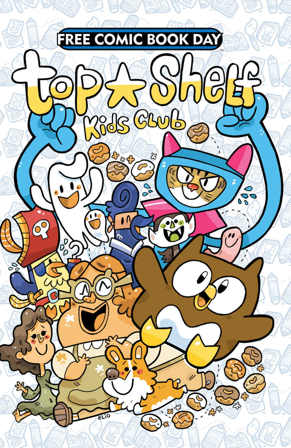 FCBD Top Shelf Kids Club 2011 book cover