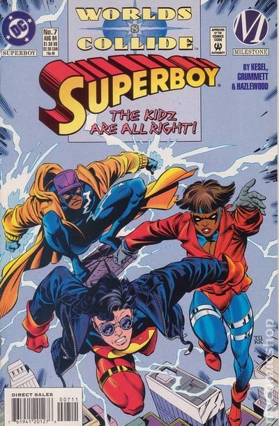 Superboy (1994) book cover 2