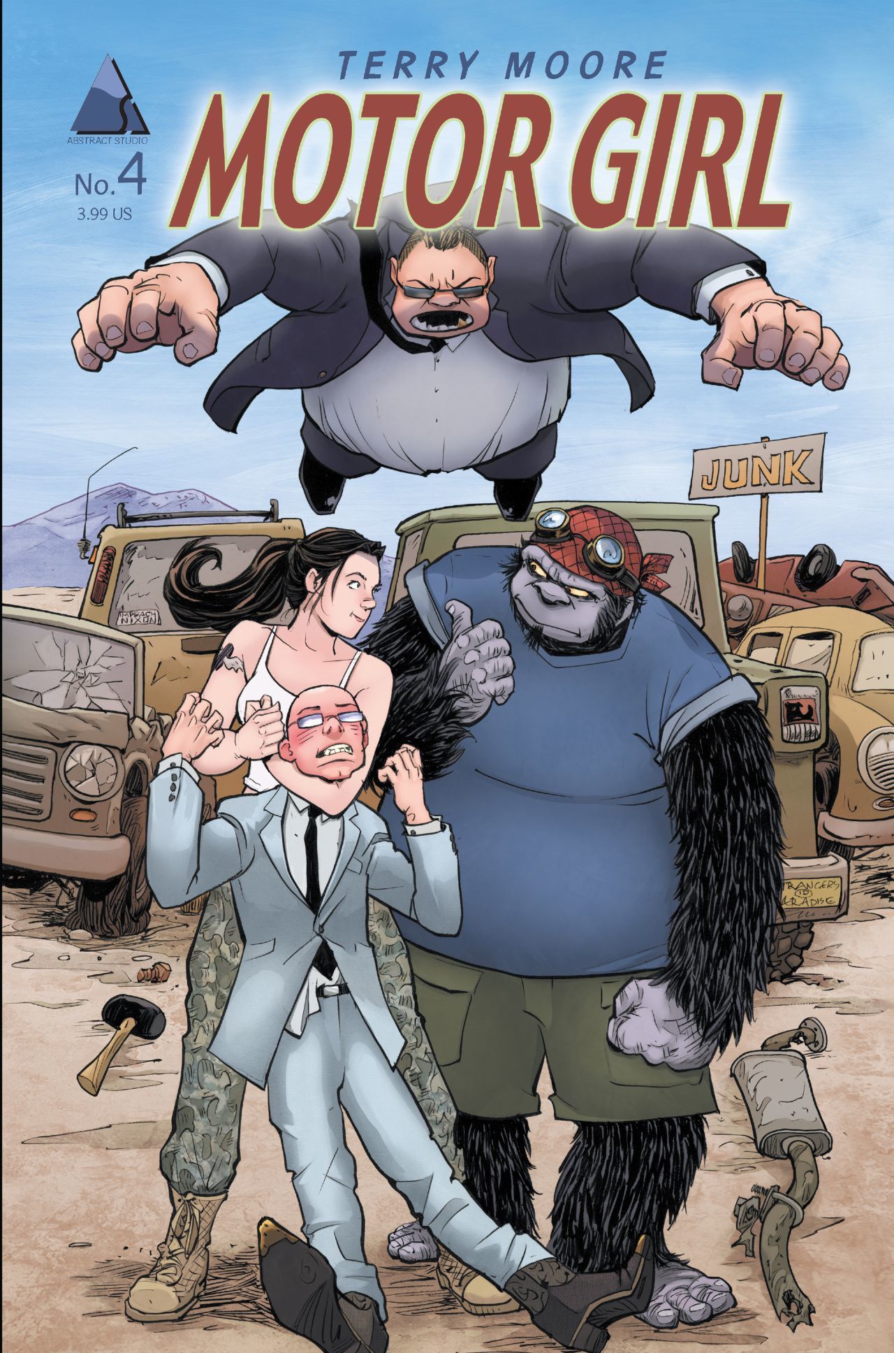 Motor Girl book cover 1