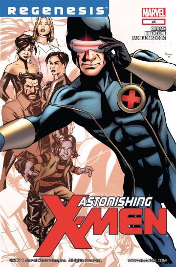 Astonishing X-Men #45 book cover