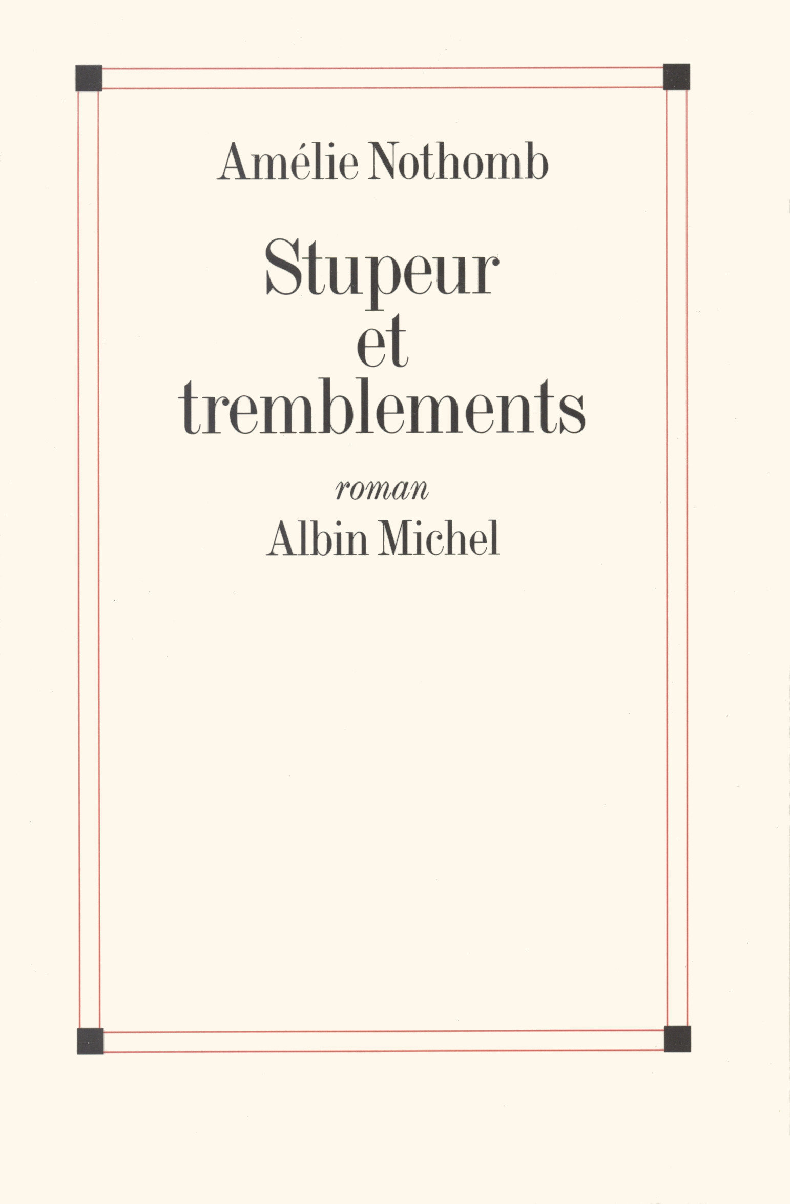 Stupeur et tremblements