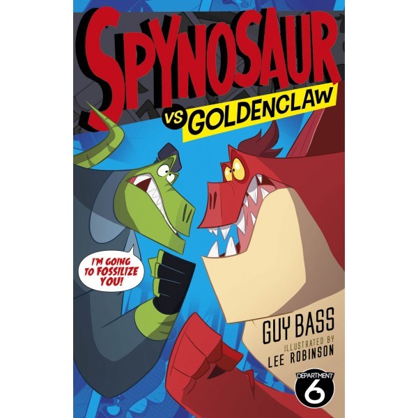 Spynosaur book cover 1