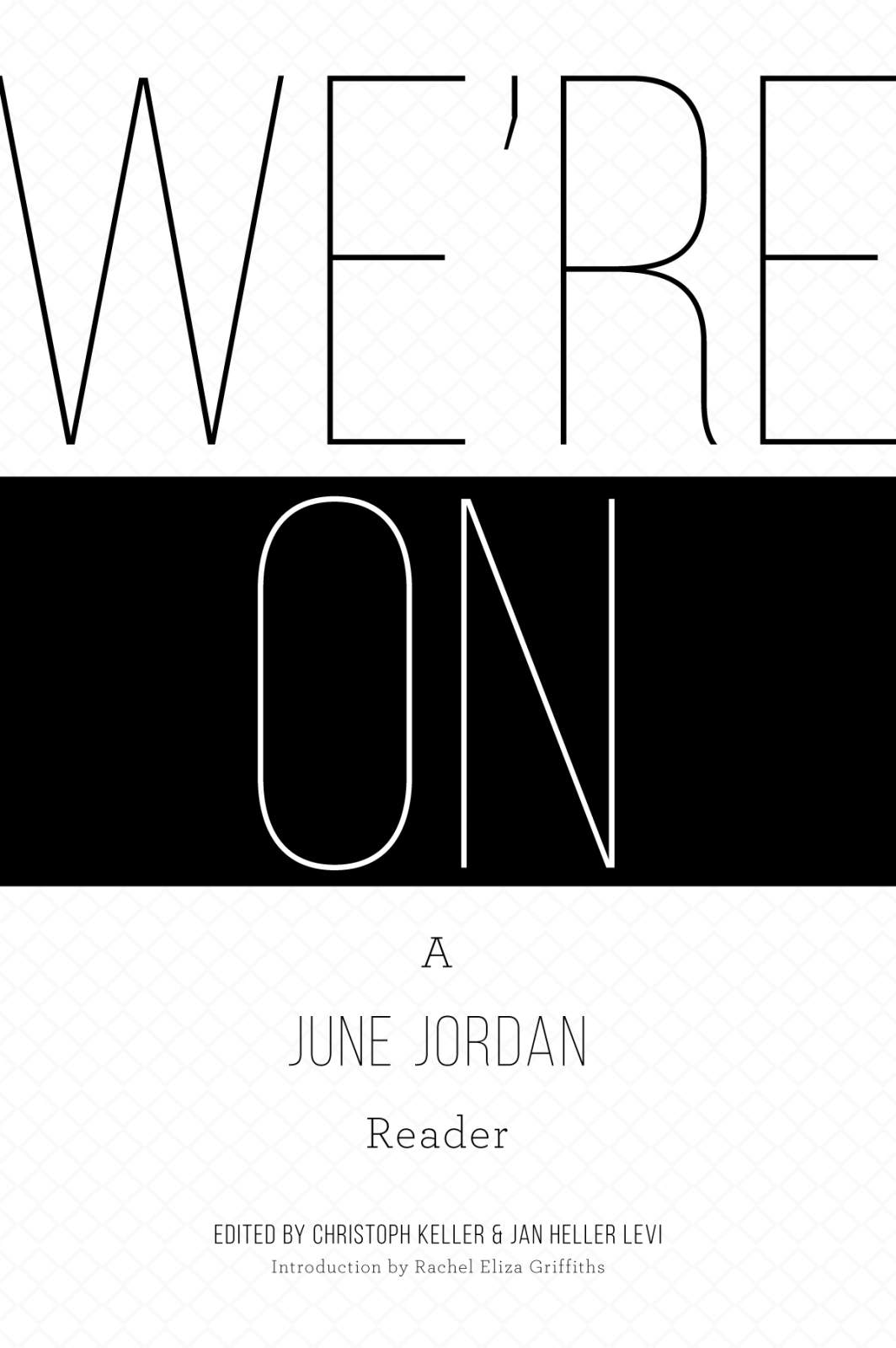 We're On book cover