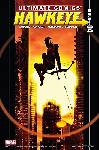 Ultimate Comics: Hawkeye book cover 1