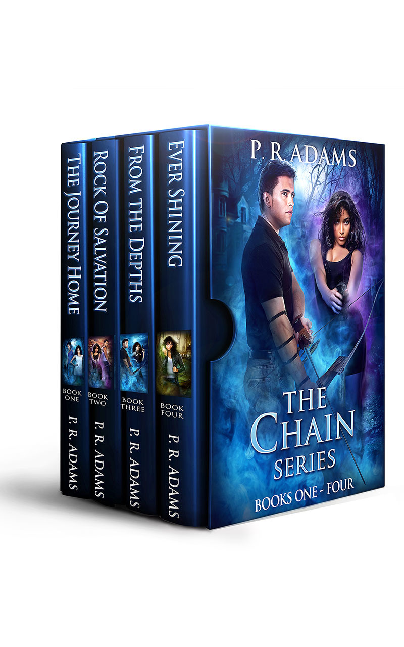 The Chain Series Books One Four (Shattered 14) by P.R. Adams