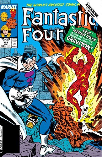 Fantastic Four (1961-1998) #322 (Fantastic Four book cover