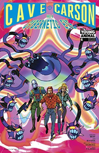 Cave Carson Has a Cybernetic Eye (2016-2017) #6 book cover