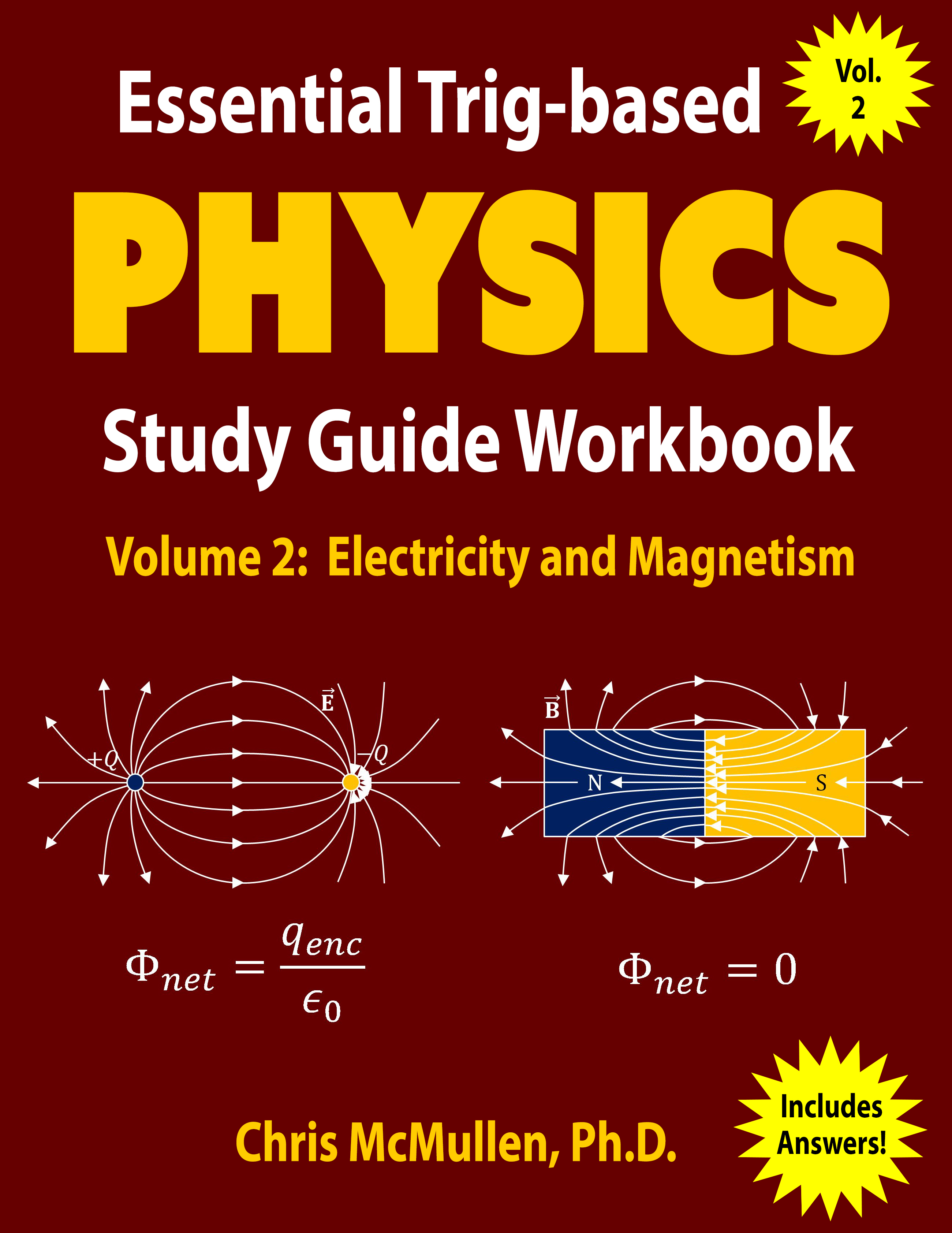 Essential Trig-based Physics Study Guide Workbook: Electricity and ...