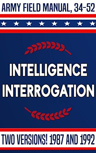FM 3452 Intelligence Interrogation Army Field Manual for 1987 and
