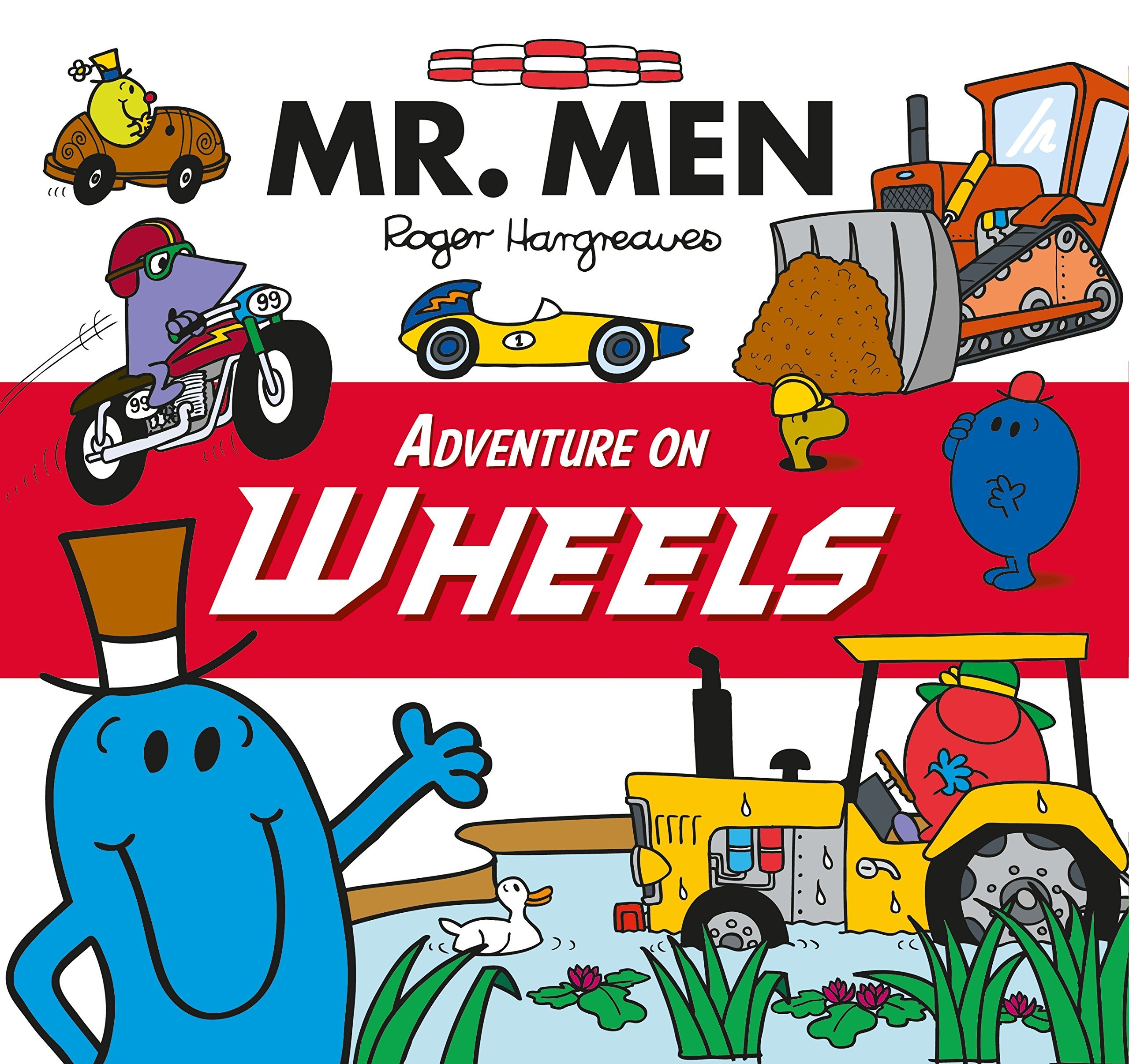 Mr. Men Adventure on Wheels book cover