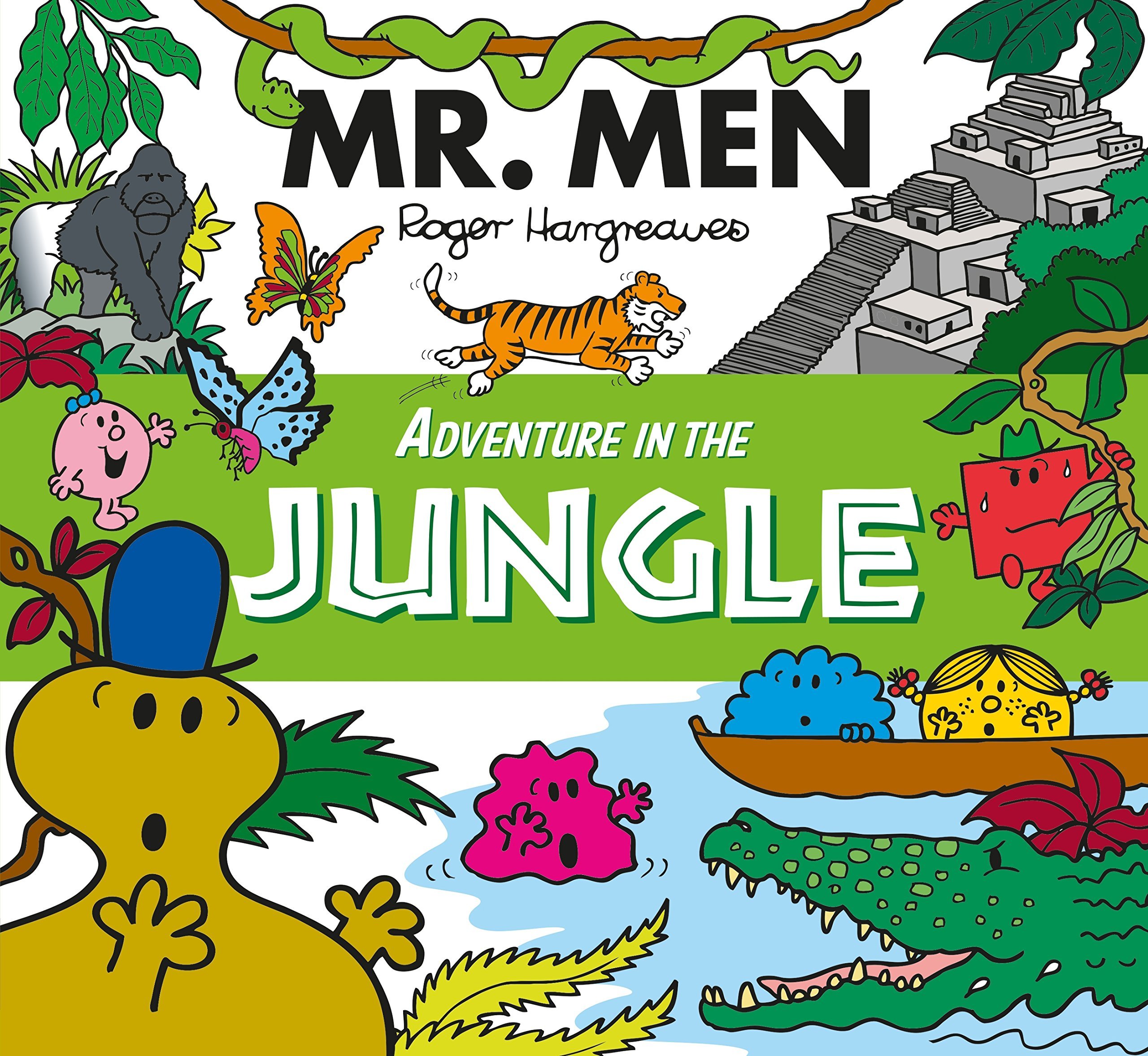 Mr. Men - Adventure in the Jungle book cover