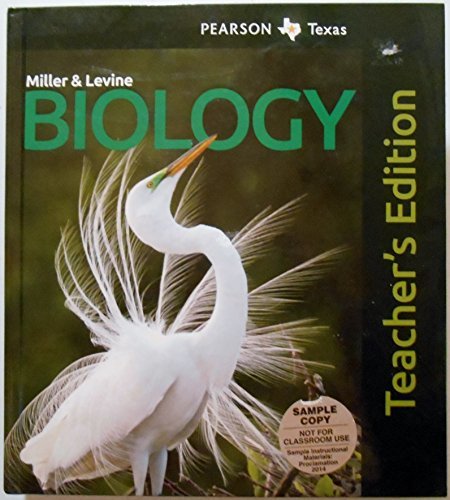 Miller &amp; Levine Biology Pearson Texas Teacher's Edition by Kenneth R ...