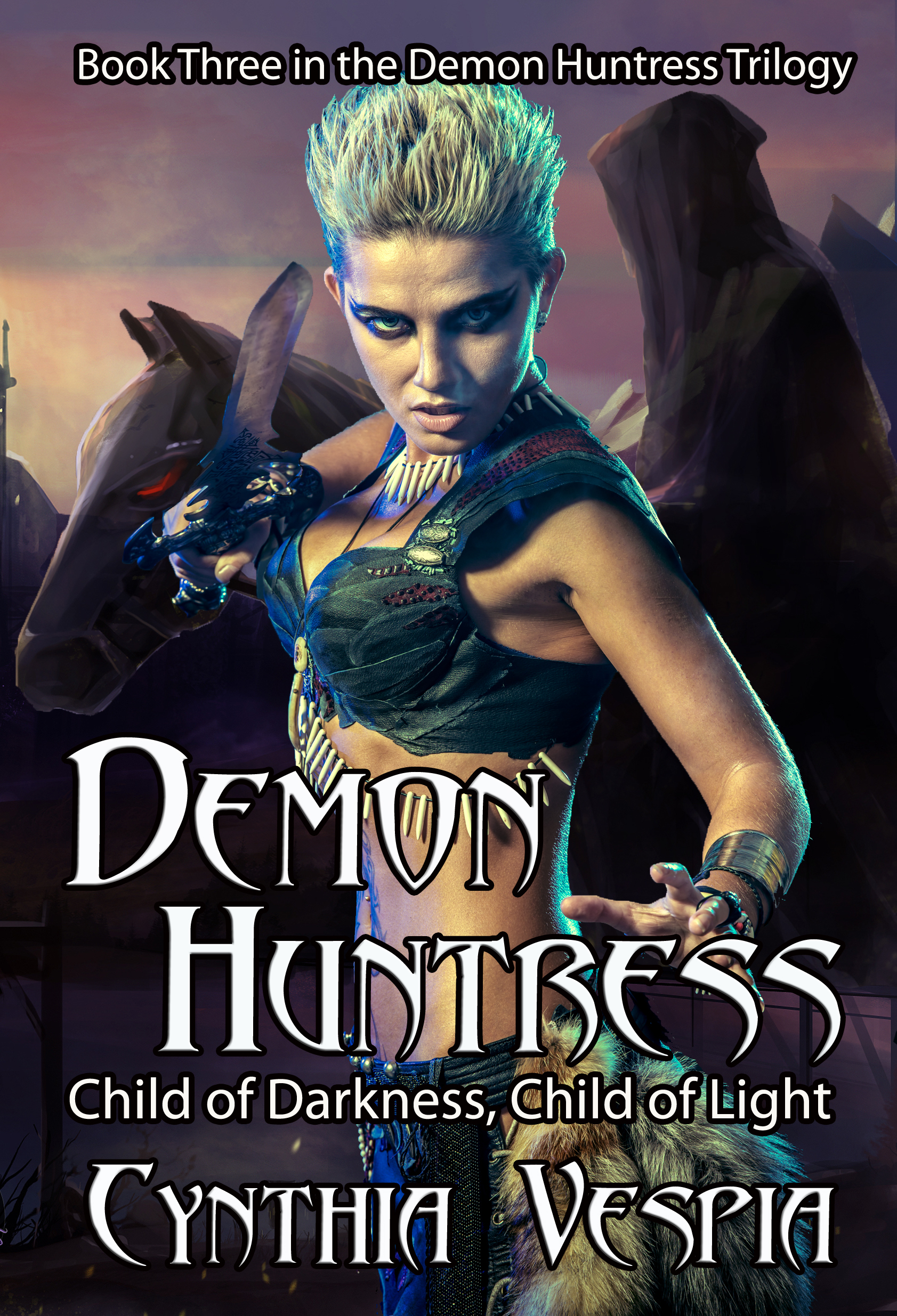 Demon Huntress book cover 3
