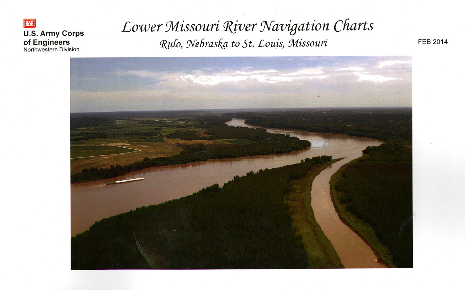 Lower Missouri River Navigation Charts: Jefferson City, Missouri to St