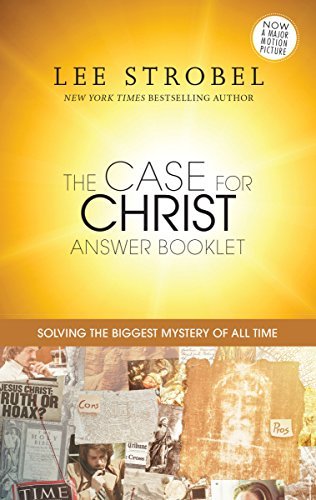 The Case for Christ Answer Booklet book cover