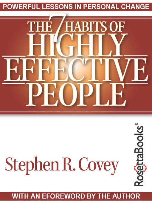 cover img of The 7 Habits of Highly Effective People: Powerful Lessons in Personal Change