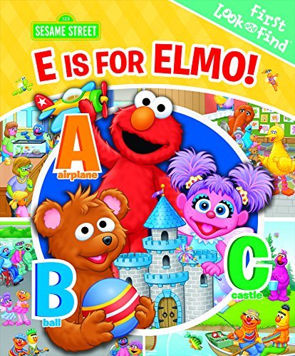 E is for Elmo! book cover