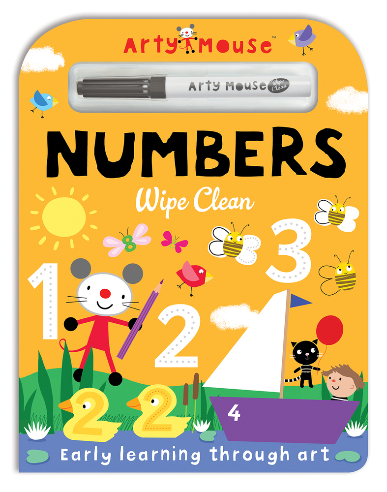 Arty Mouse Wipe Clean Numbers by Mandy Stanley Goodreads