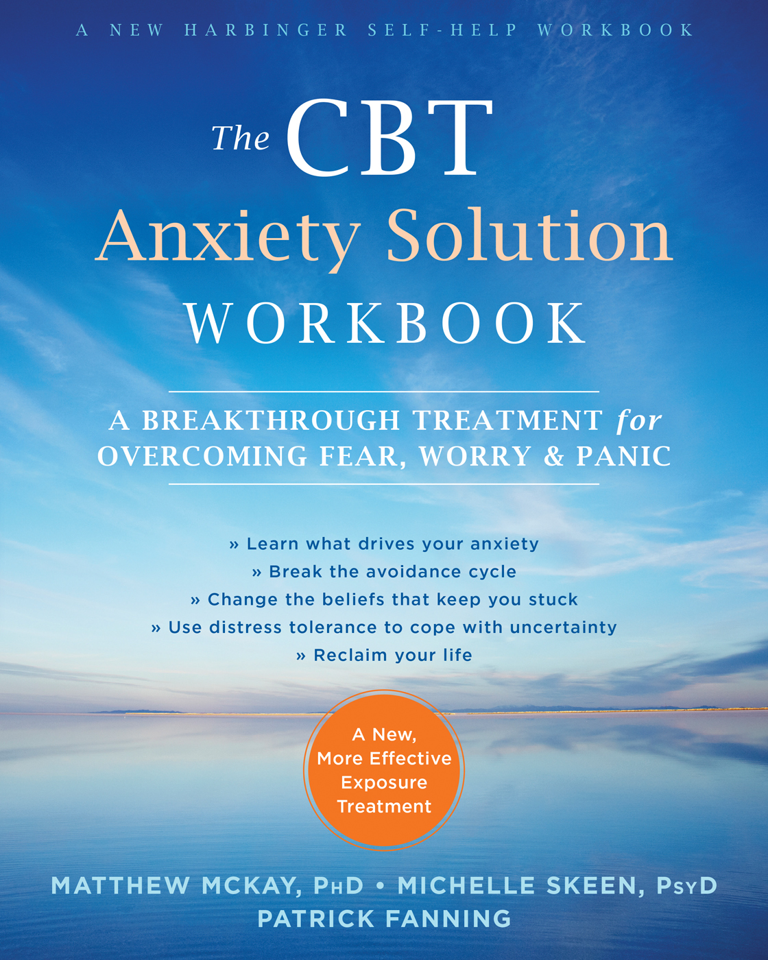 The CBT Anxiety Solution Workbook book cover
