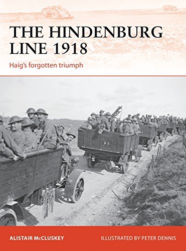 The Hindenburg Line 1918 book cover