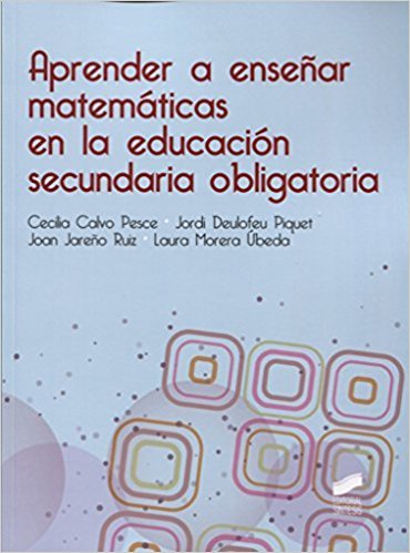 Aprender a enseñar matemáticas en la educación secundaria obligatoria book cover