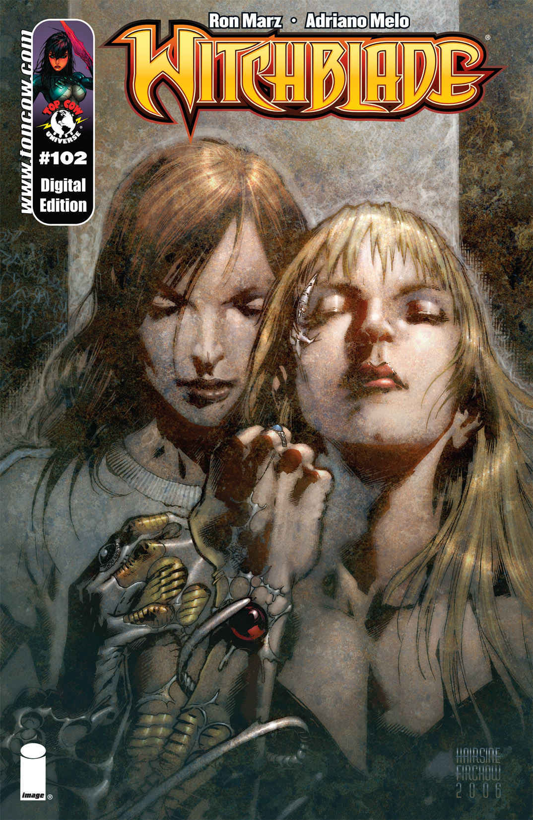 Witchblade #102 book cover