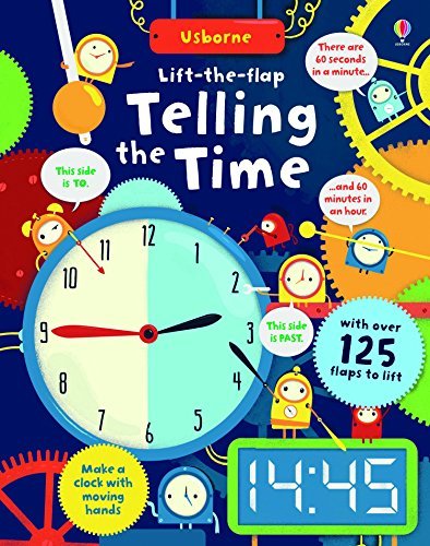 Lift-the-Flap Telling the Time book cover