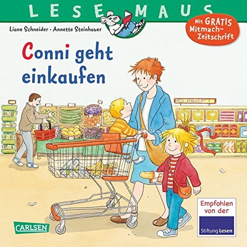 Conni geht einkaufen book cover