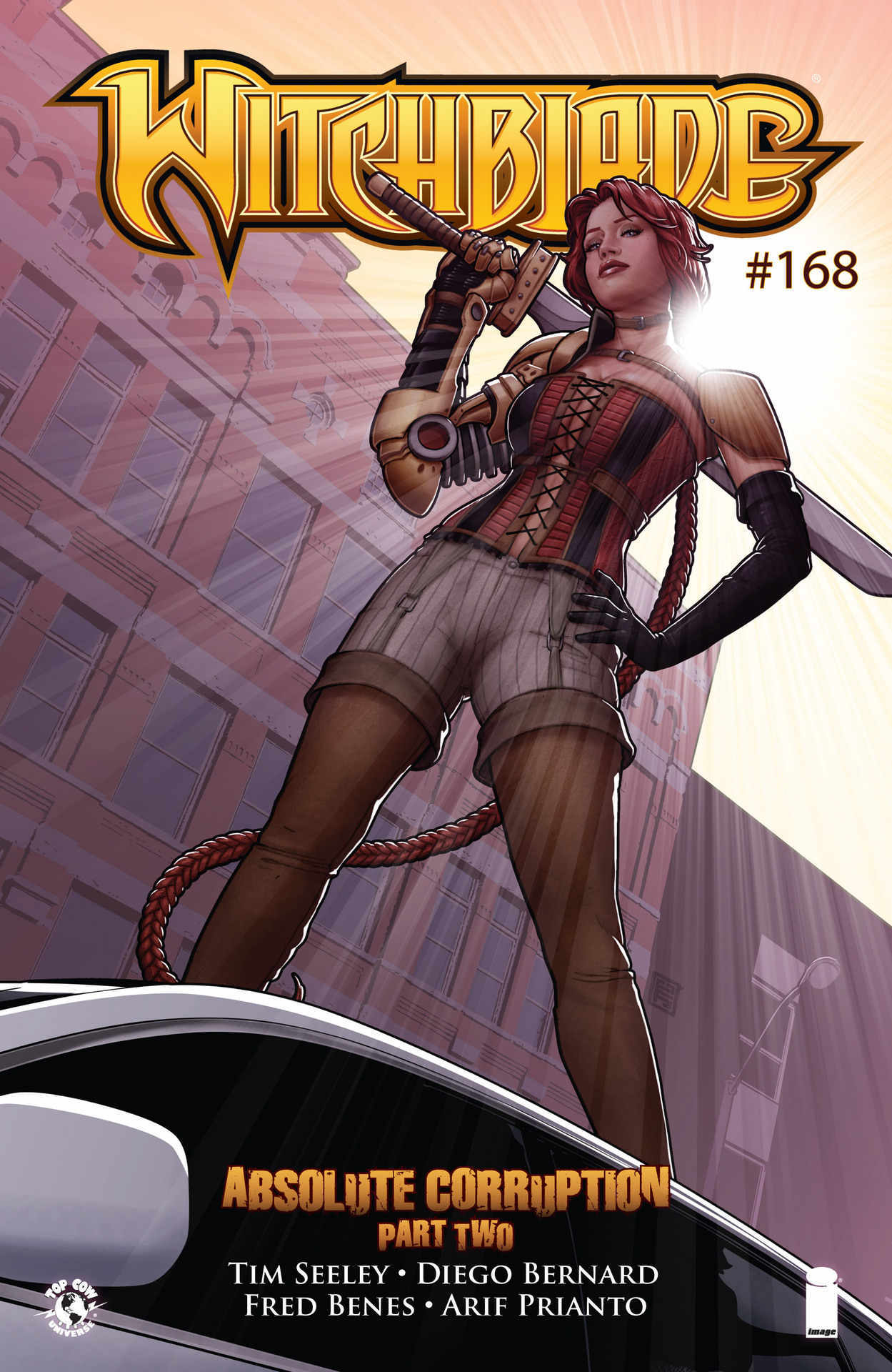 Witchblade #168 book cover