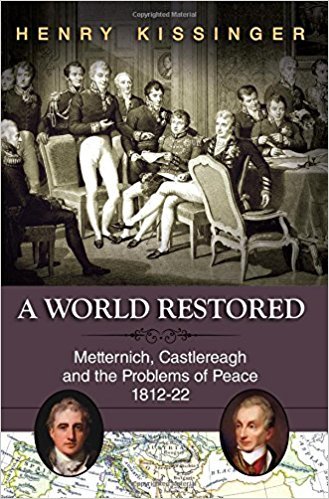 A World Restored book cover