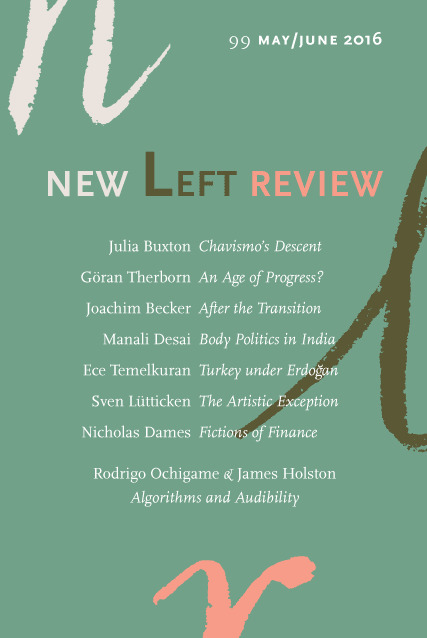 New Left Review 99 book cover