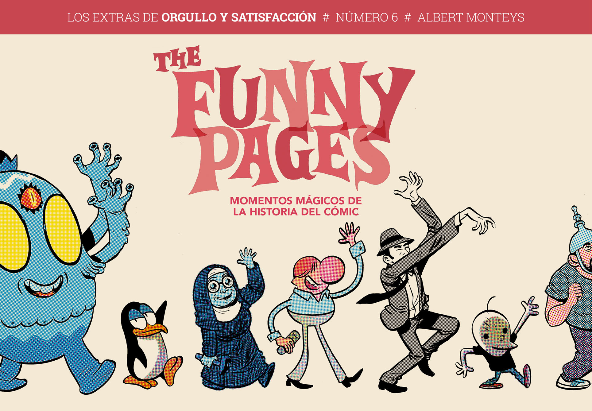 The Funny Pages - Momentos mágicos de la historia del cómic book cover