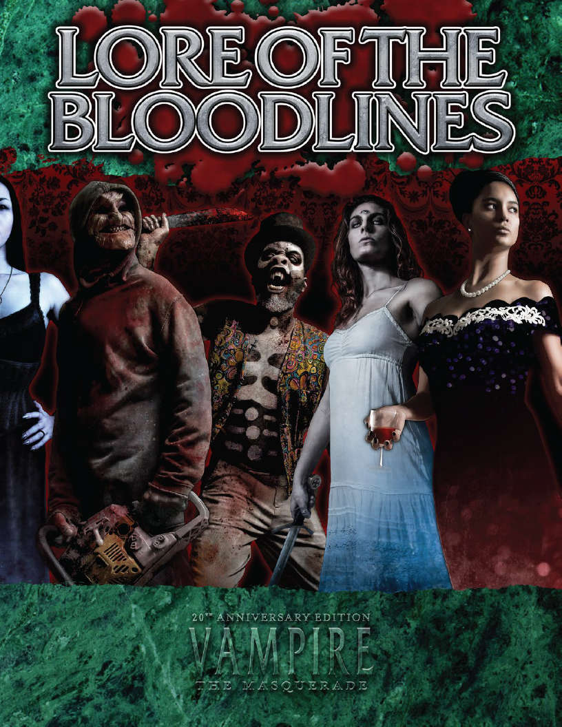 V20 Lore of the Bloodlines book cover