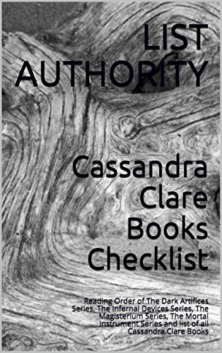 Cassandra Clare Books Checklist: Reading Order of The Dark Artifices ...