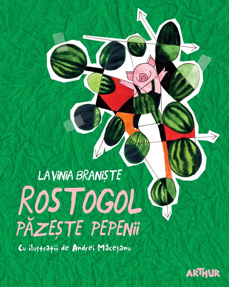 Rostogol păzește pepenii book cover