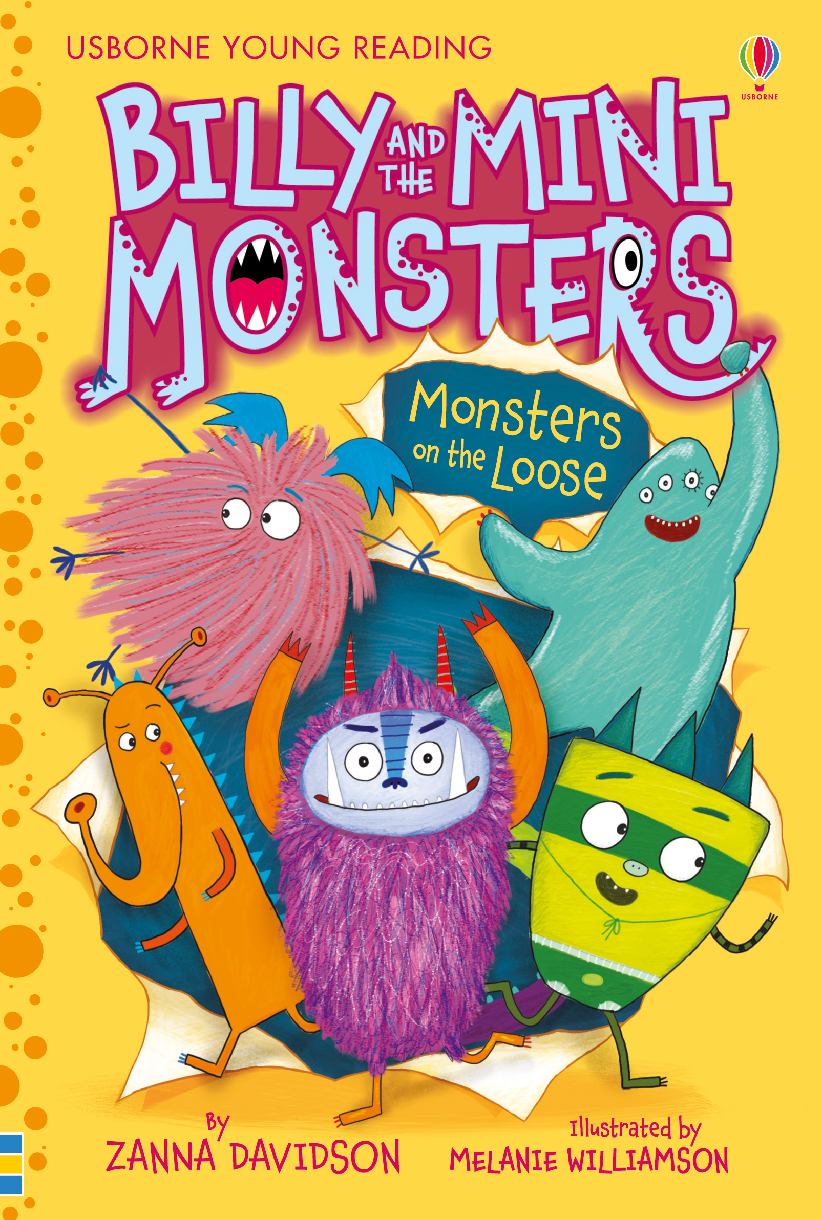 Billy and the Mini Monsters book cover 2