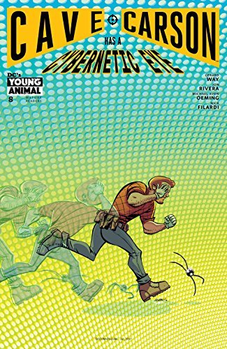 Cave Carson Has a Cybernetic Eye (2016-2017) #8 book cover