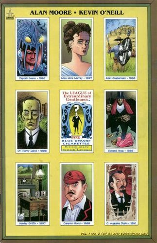 The League of Extraordinary Gentlemen, Volume I book cover 2