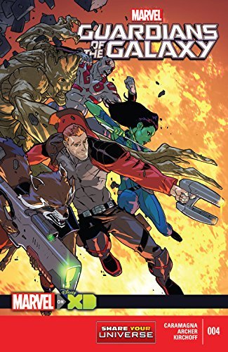 Marvel Universe Guardians of the Galaxy (2015) #4 book cover