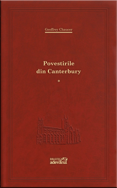 The Canterbury Tales of Geoffrey Chaucer book cover