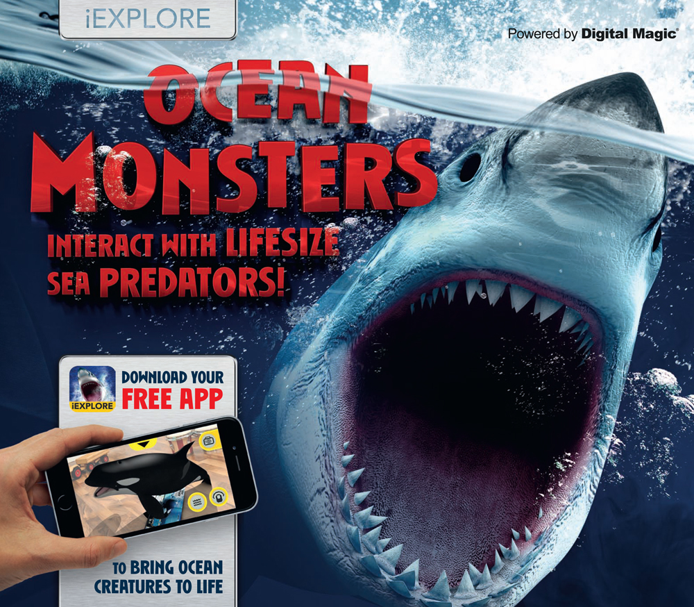 Ocean Monsters book cover