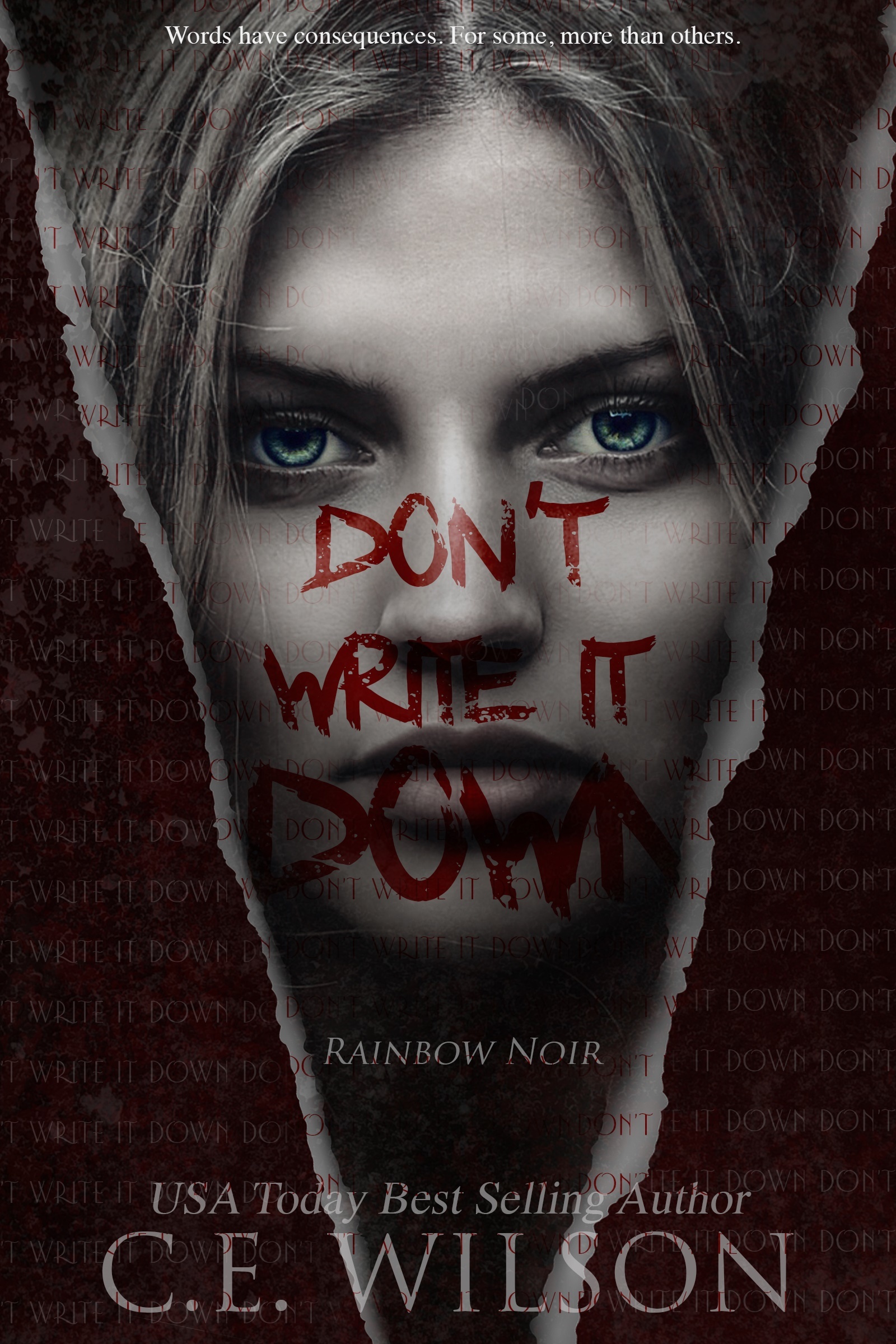 Don't Write it Down (Rainbow Noir, #1) by C.E. Wilson | Goodreads