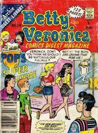 Betty and Veronica Comics Digest Magazine book cover